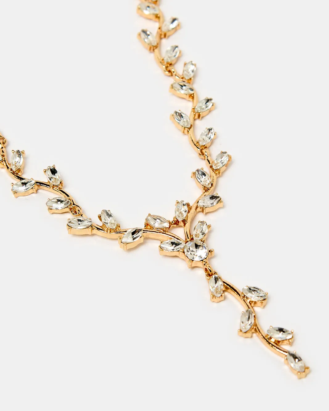 Women Gold Necklace And Earrings (2 Piece) sold by Redtag product image thumbnail 2