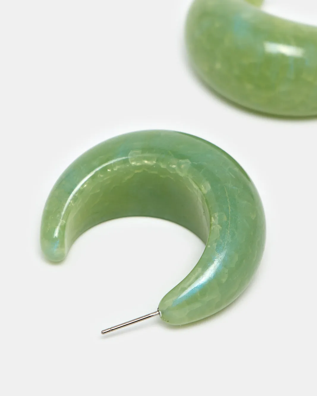 Women Green Embellished Earrings sold by Redtag product image thumbnail 3