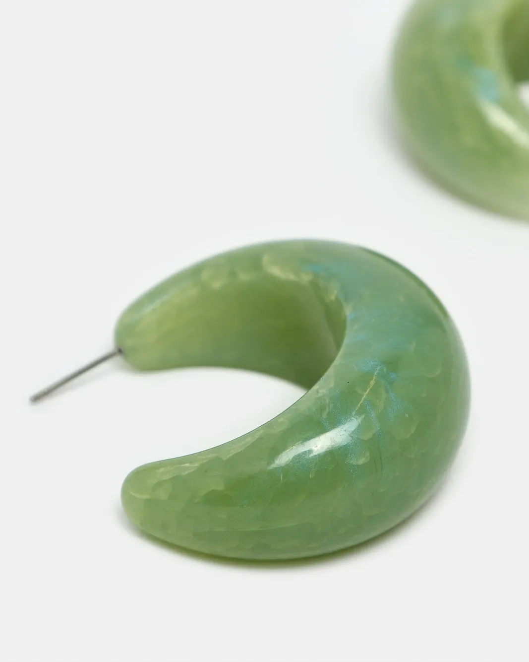 Women Green Embellished Earrings sold by Redtag product image thumbnail 4