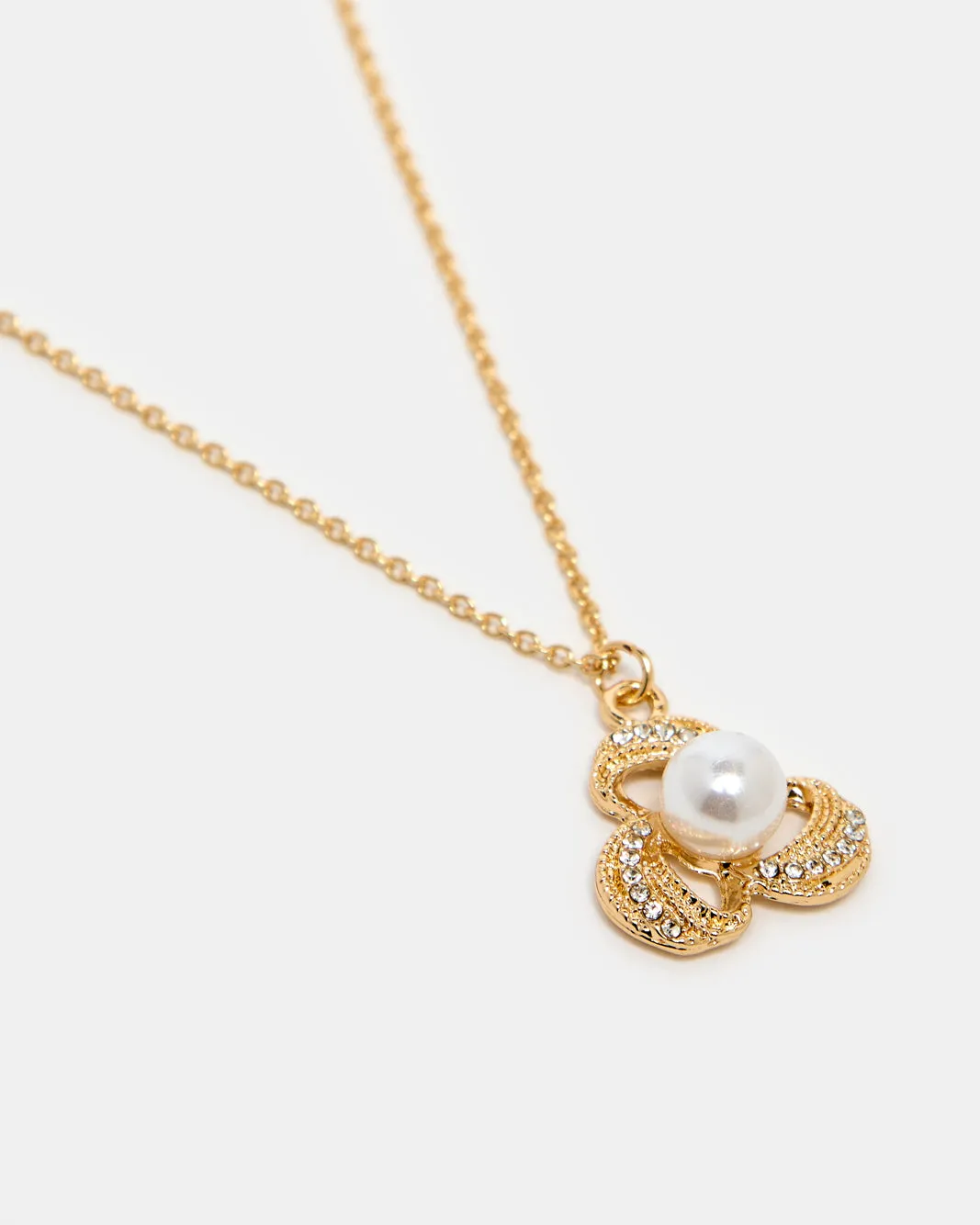 Women Gold Necklace And Earrings Set (2 Piece) sold by Redtag product image thumbnail 2