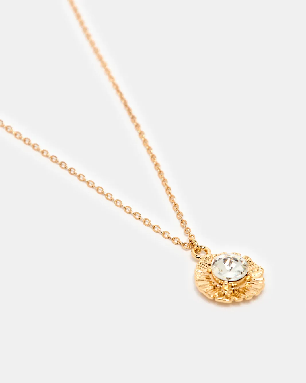 Women Gold Necklace And Earrings Set (2 Piece) sold by Redtag product image thumbnail 2