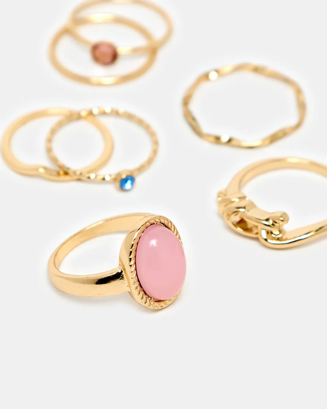 Women Gold Ring Set (11 Piece) sold by Redtag product image thumbnail 2