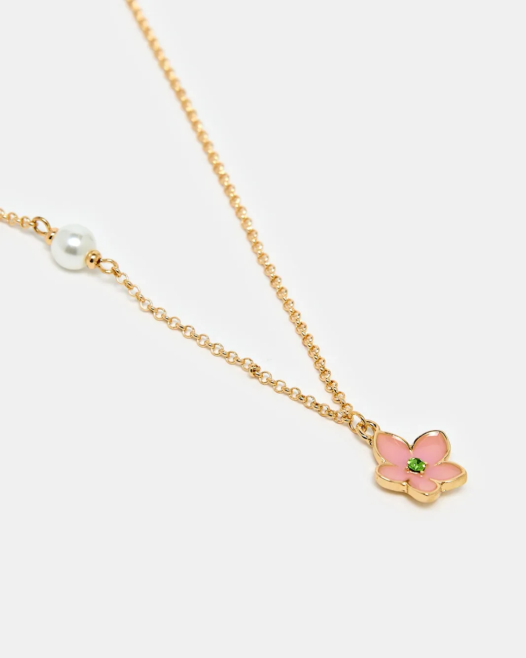 Women Gold Floral Embellished Jewelry Set (3 Piece) sold by Redtag product image thumbnail 3