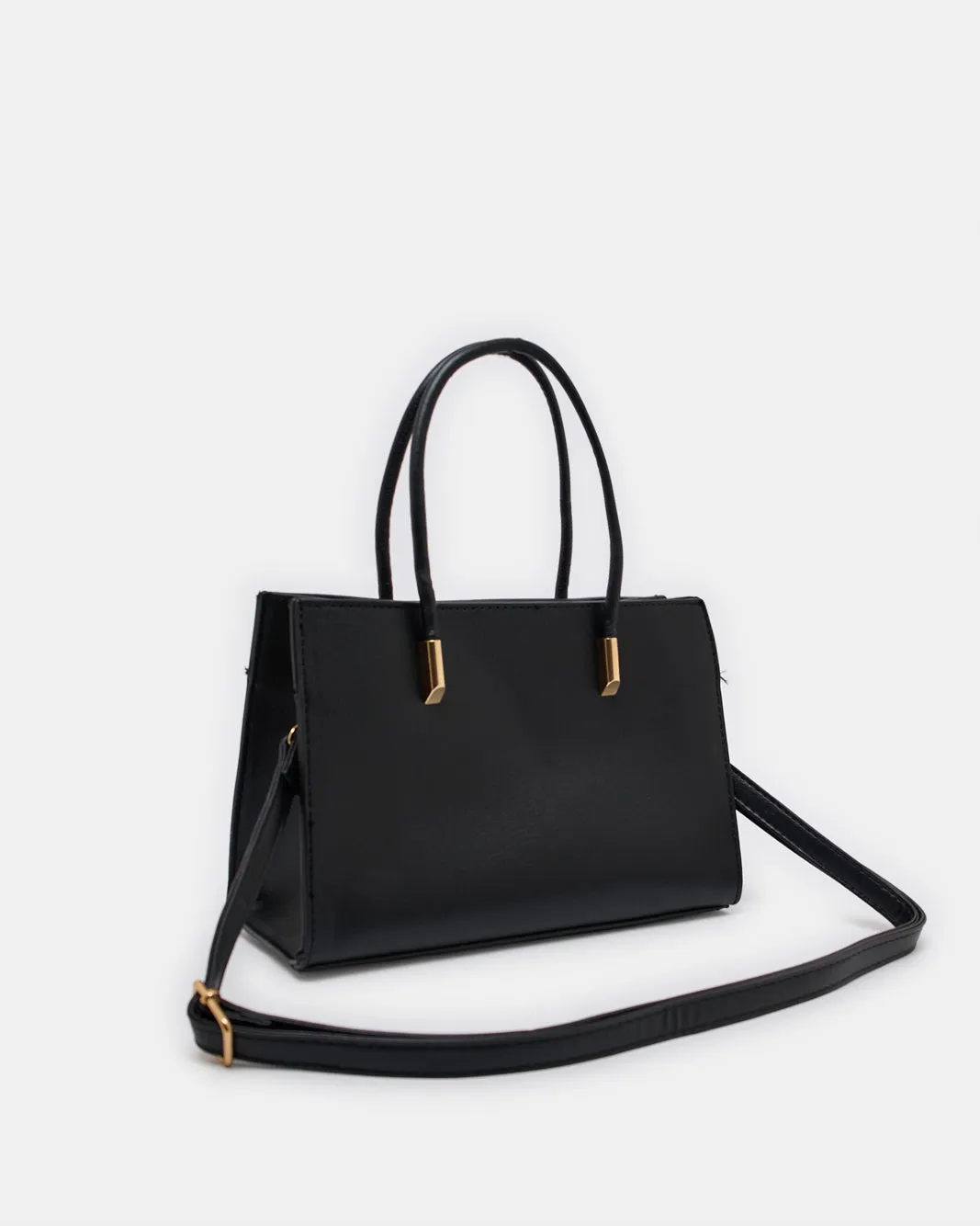 Women Black Solid Cross Body Bag sold by Redtag product image thumbnail 3