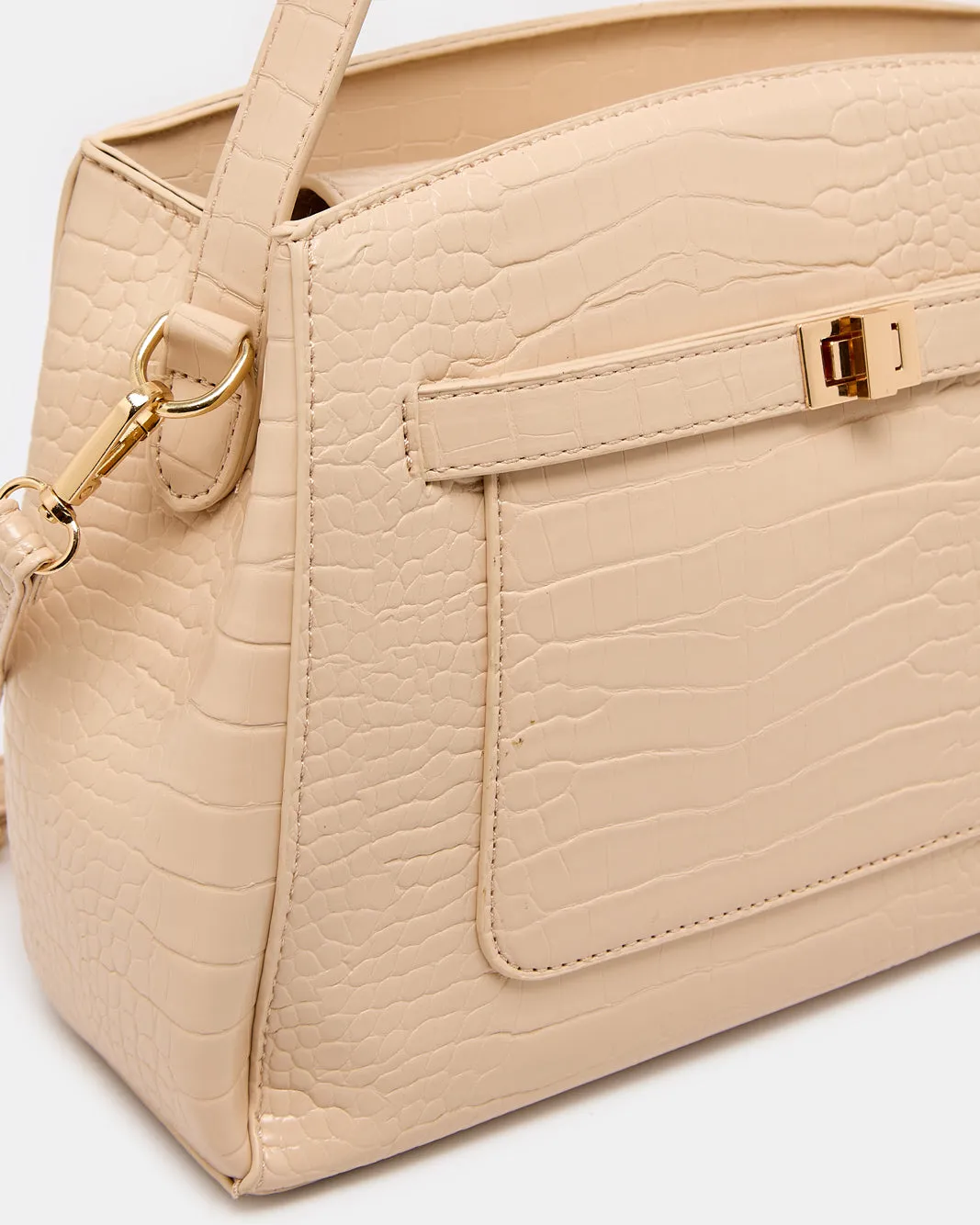 Women Beige Textured Day Bag sold by Redtag product image thumbnail 2