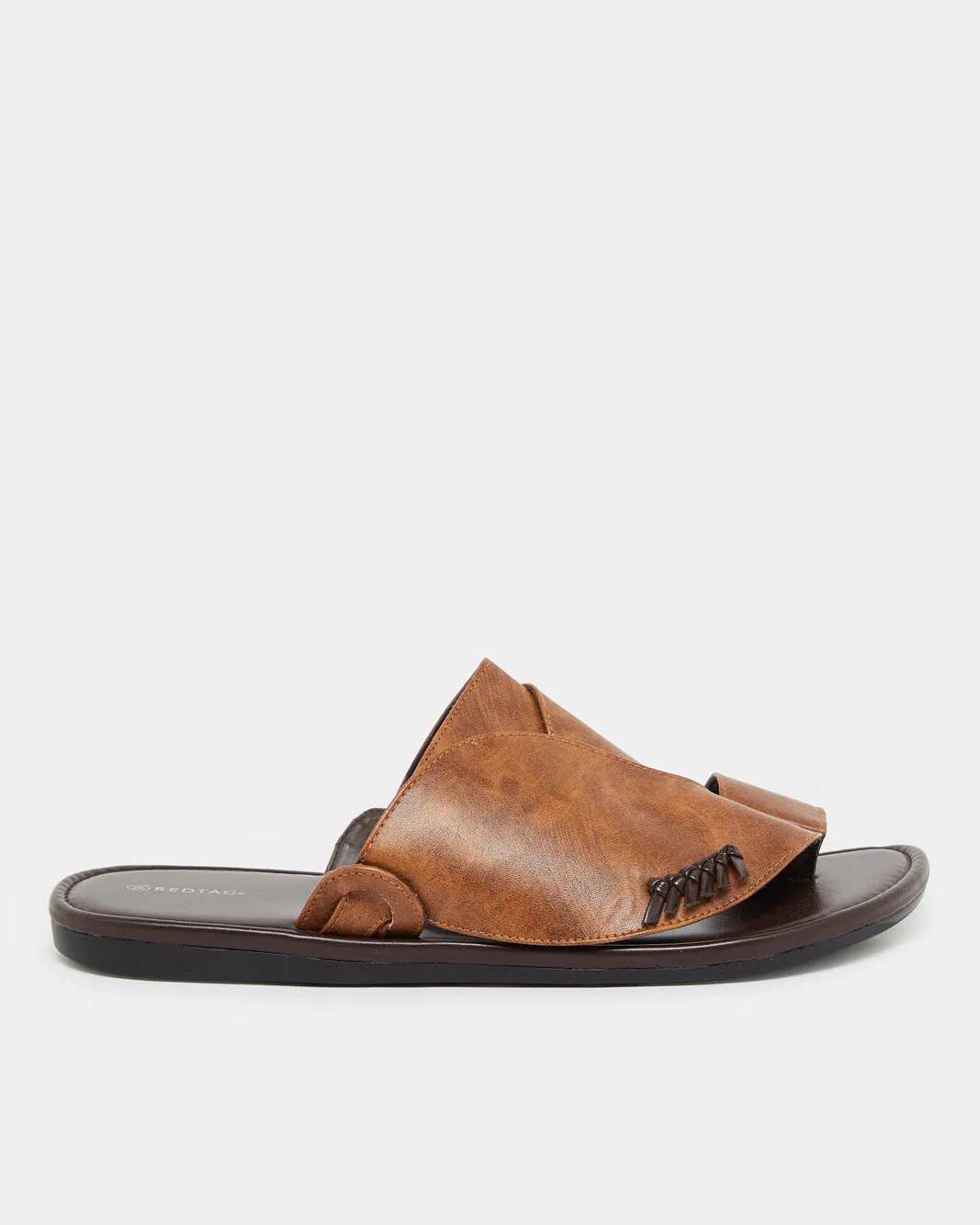 Men Brown Shirqui Traditional Sandals sold by Redtag