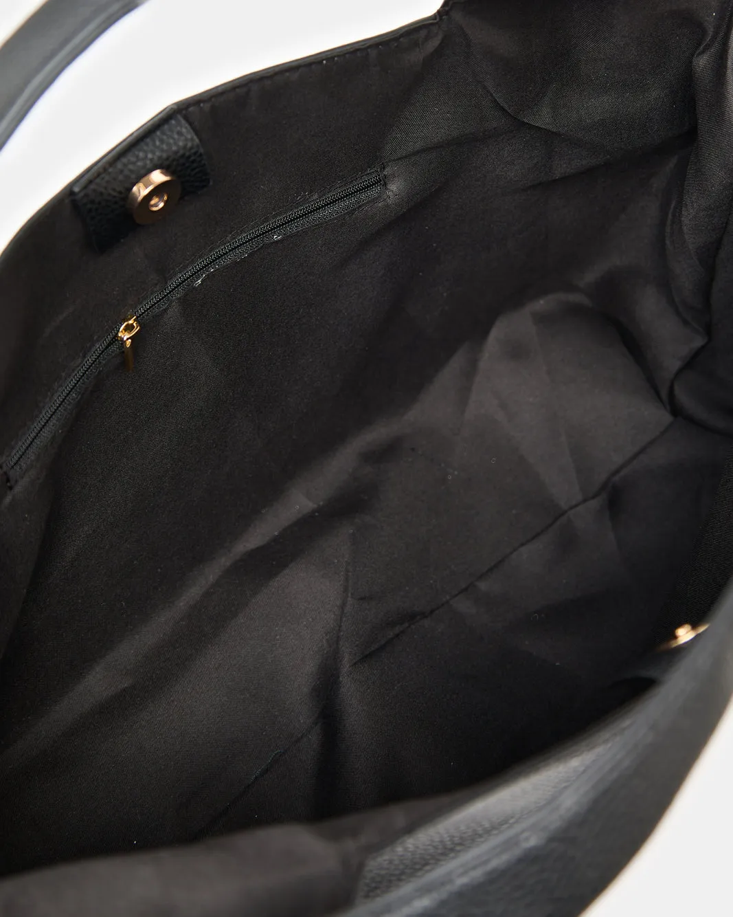 Women Black Embellished Slouch Bag sold by Redtag product image thumbnail 4