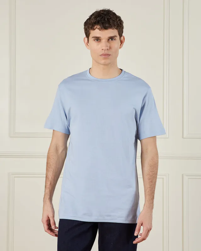 Men Blue Basic T-Shirt sold by Redtag