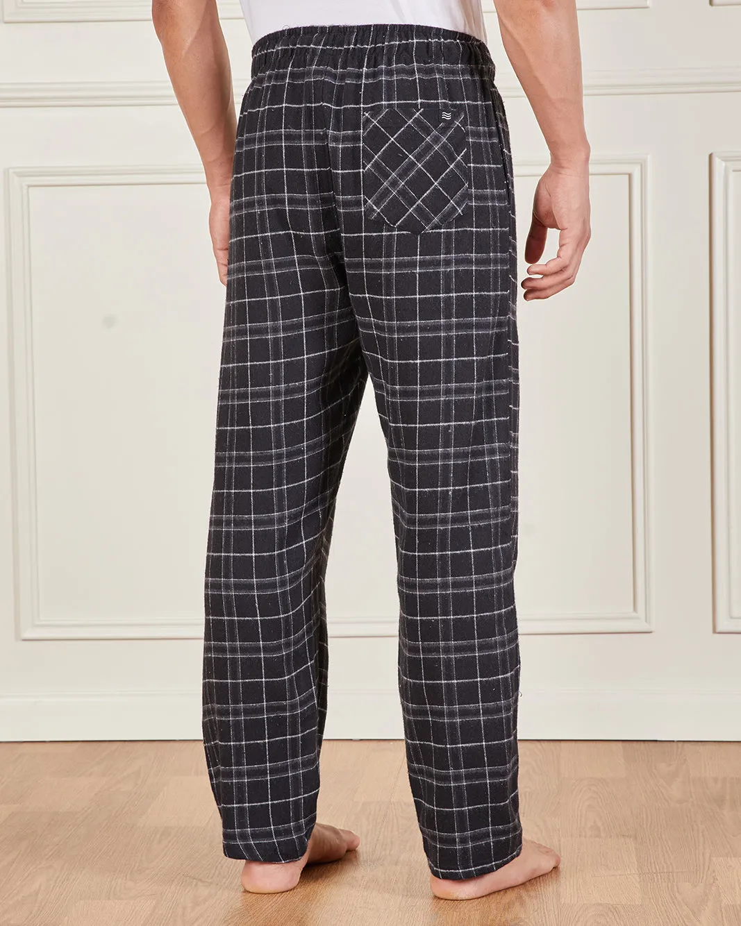 Men Multicolour Checkered Pyjama Bottom sold by Redtag product image thumbnail 3