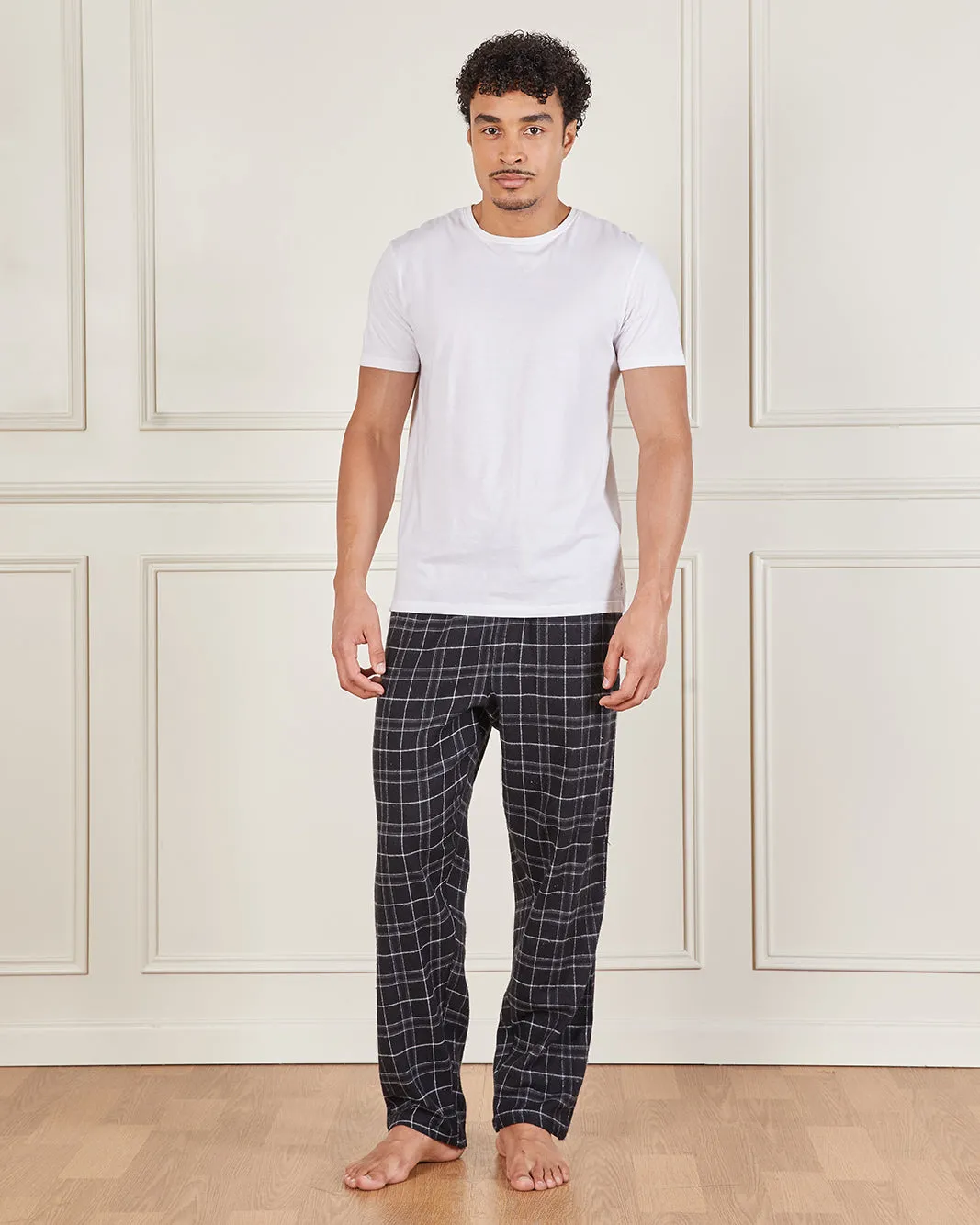 Men Multicolour Checkered Pyjama Bottom sold by Redtag product image thumbnail 2