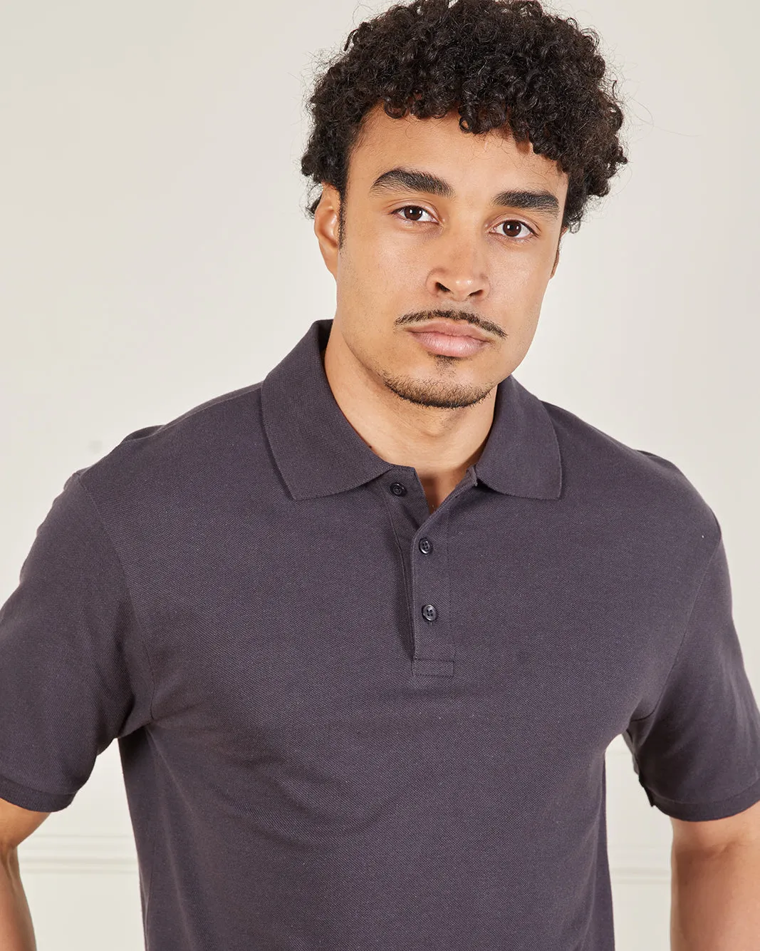 Men Brown Basic Polo T-Shirt sold by Redtag product image thumbnail 4