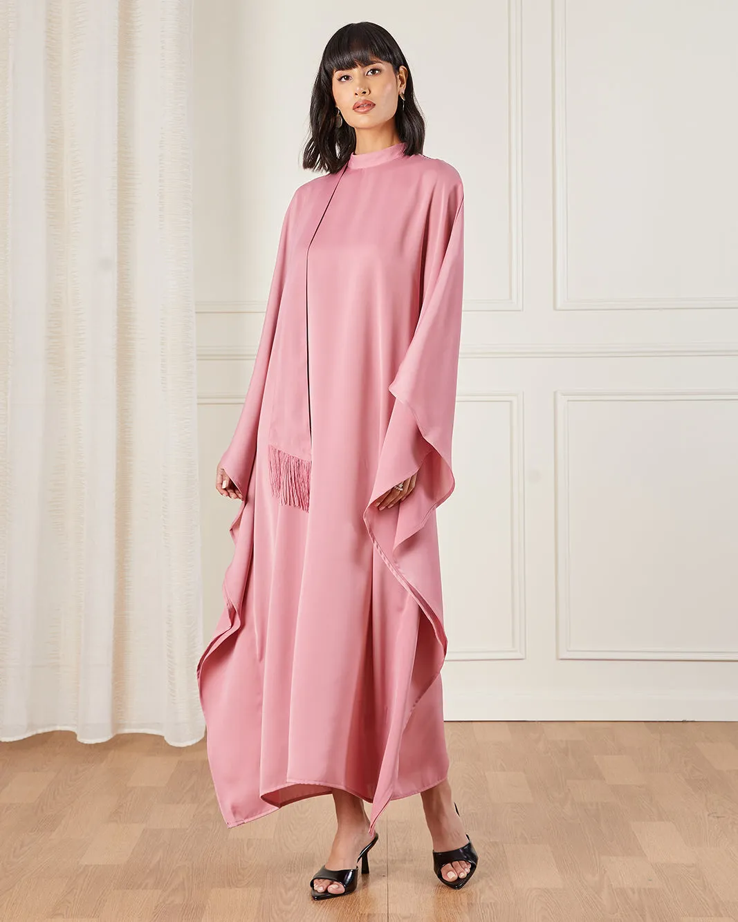 Women Pink Kaftan Dress sold by Redtag product image thumbnail 4