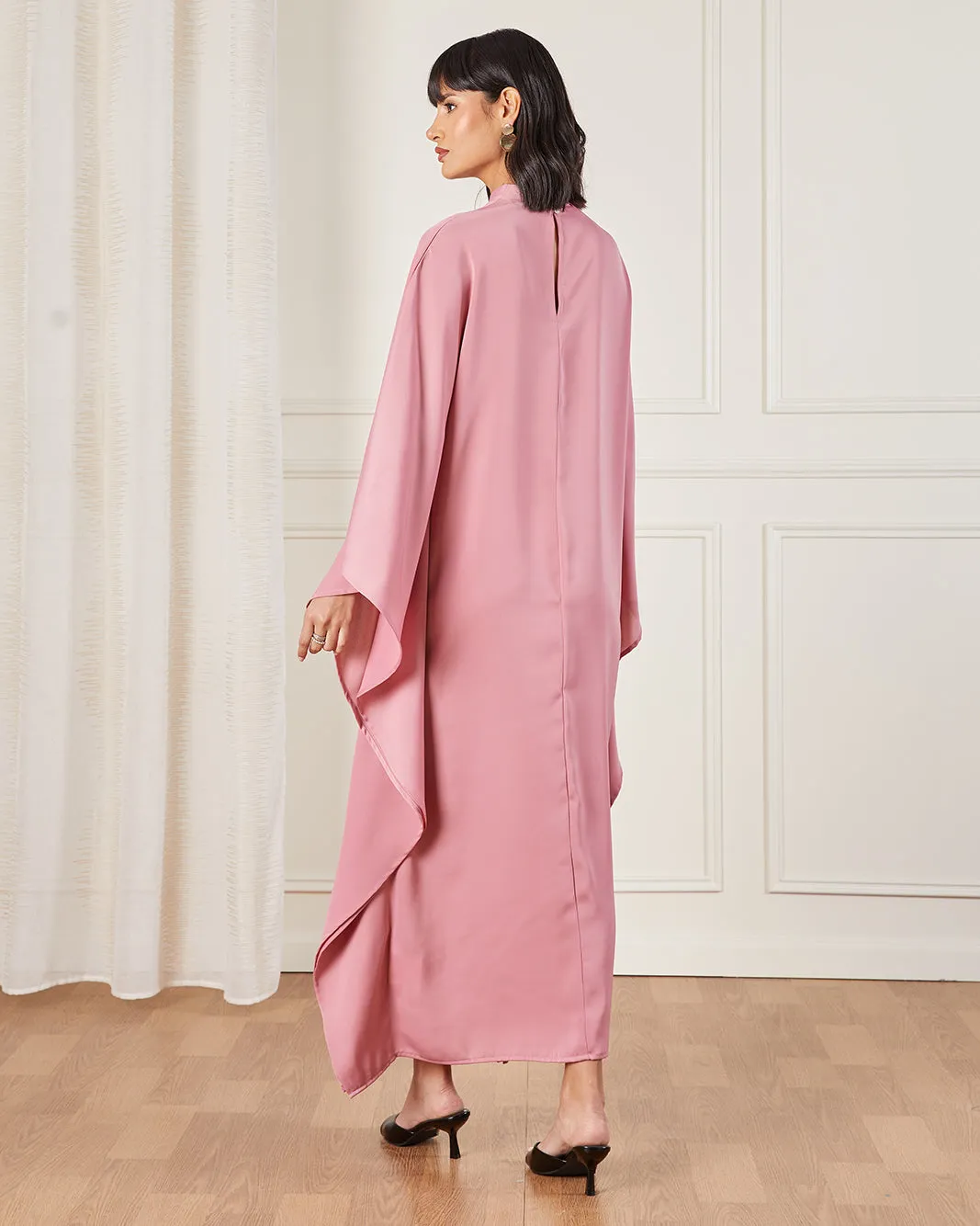 Women Pink Kaftan Dress sold by Redtag product image thumbnail 3