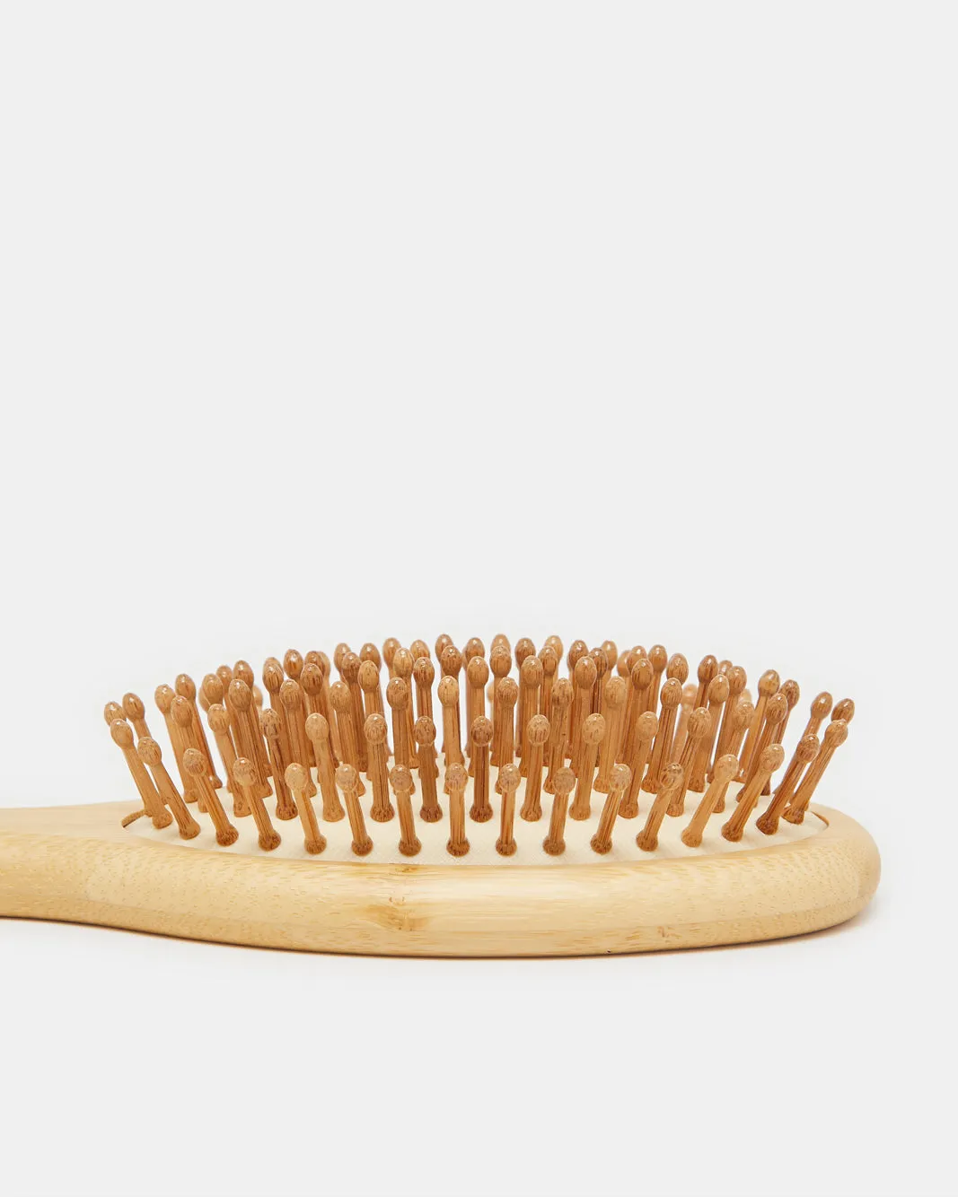 Women Beige Wooden Hair Brush sold by Redtag product image thumbnail 3