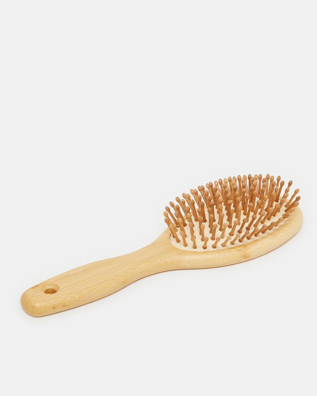 Women Beige Wooden Hair Brush sold by Redtag