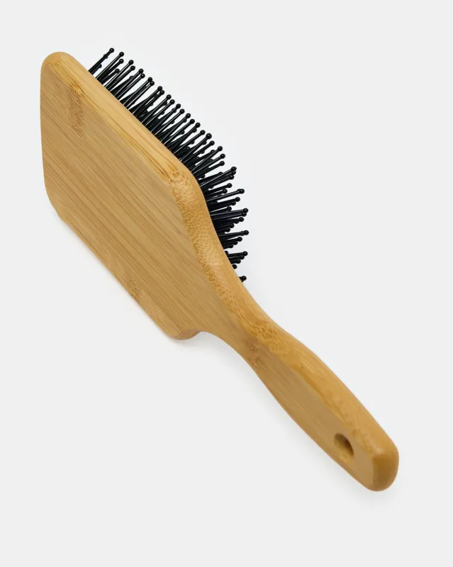 Women Beige Wooden Hair Brush sold by Redtag