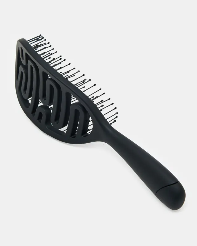 Women Black Hair Brush sold by Redtag