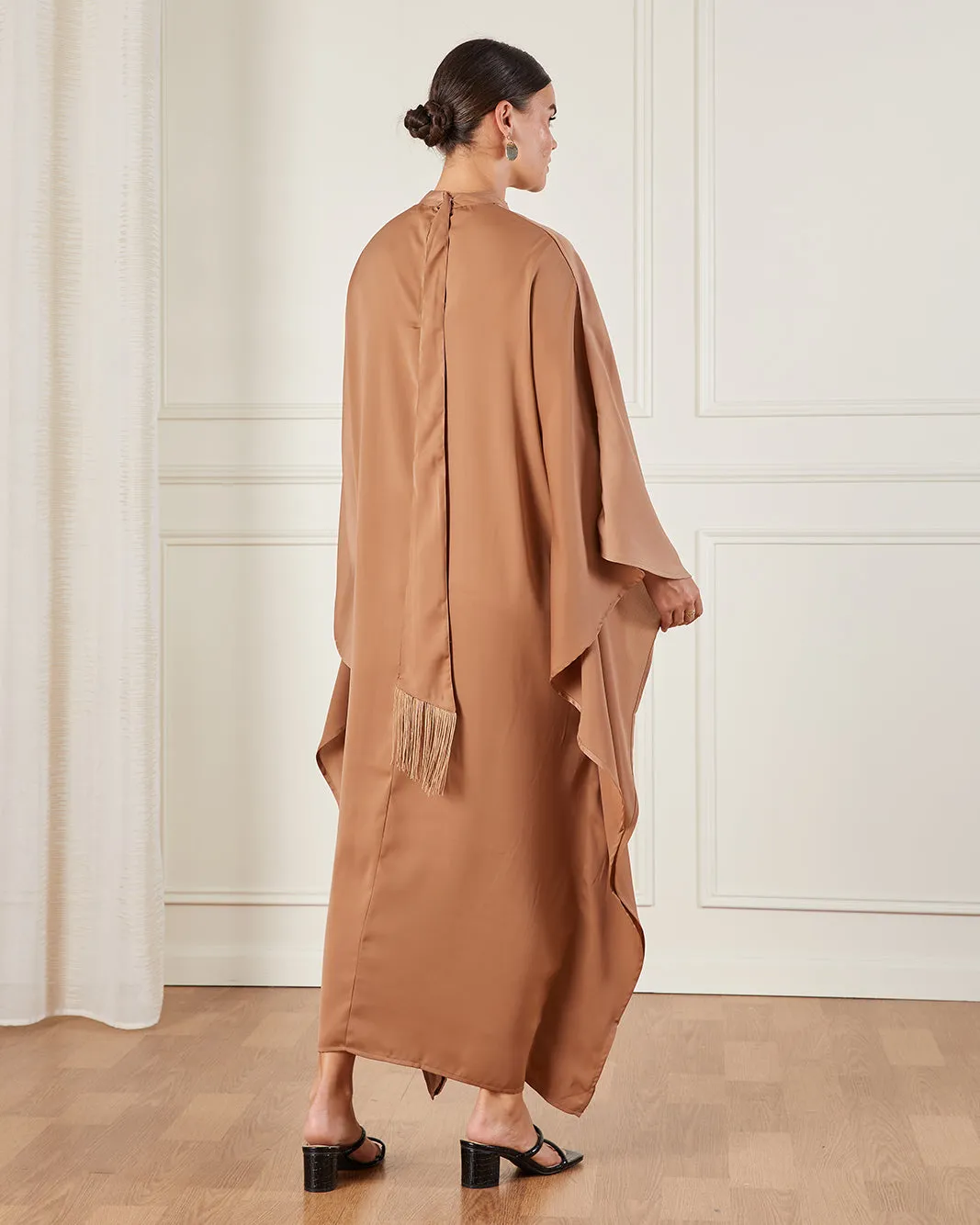 Women Beige Kaftan Dress sold by Redtag product image thumbnail 3