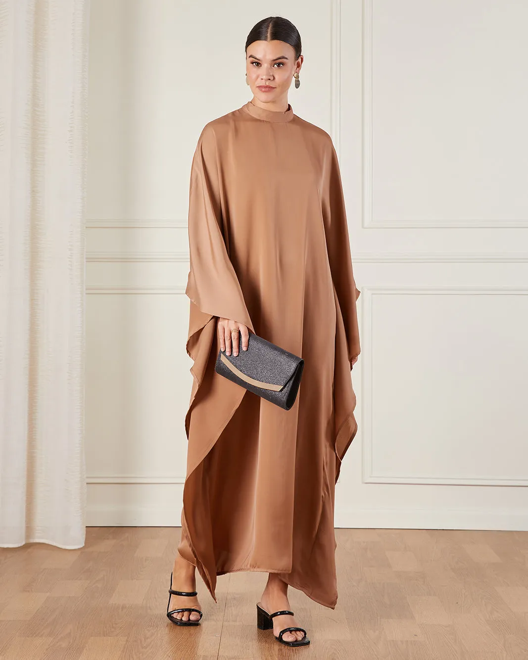 Women Beige Kaftan Dress sold by Redtag product image thumbnail 4