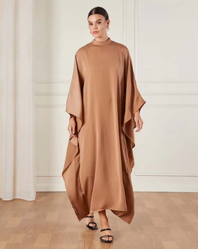 Women Beige Kaftan Dress sold by Redtag