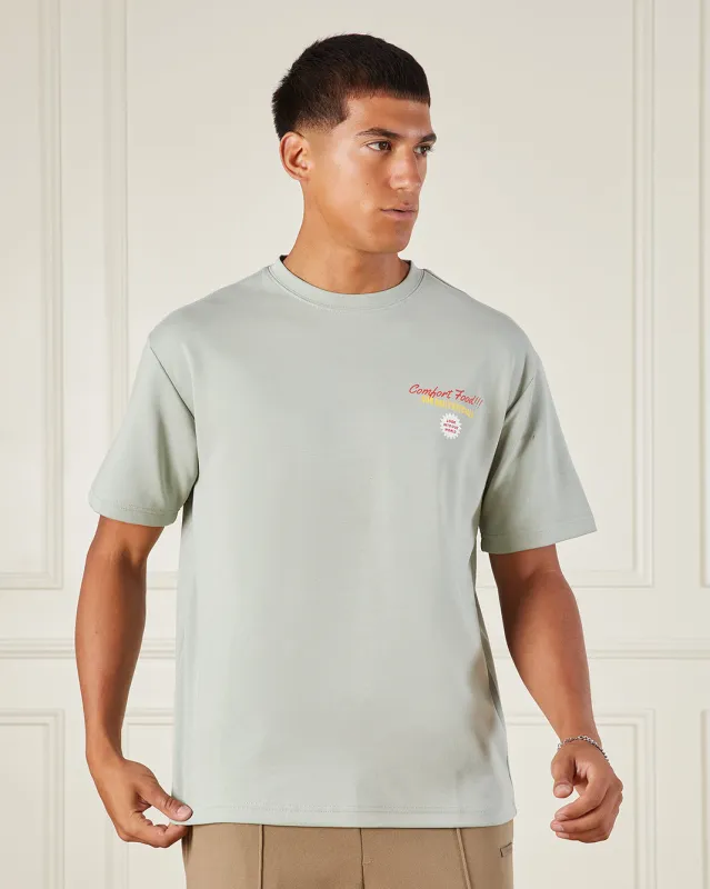 Men Green Printed T-Shirt sold by Redtag