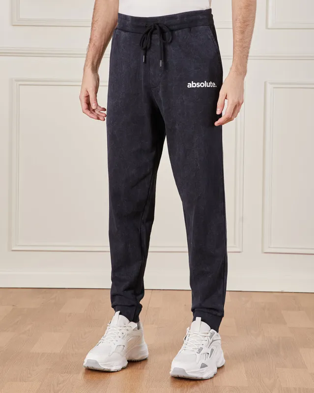 Men Black Track Pants sold by Redtag