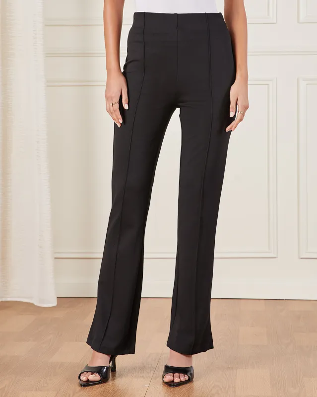 Women Black Straight Fit Pants sold by Redtag