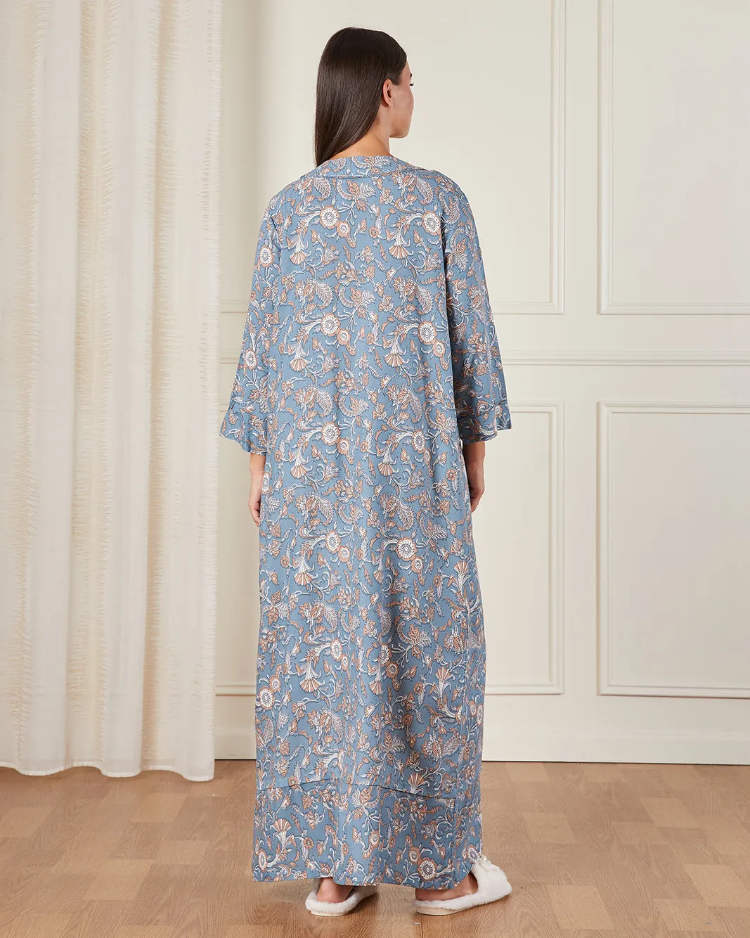 Women Grey Printed Nightgown sold by Redtag product image thumbnail 3