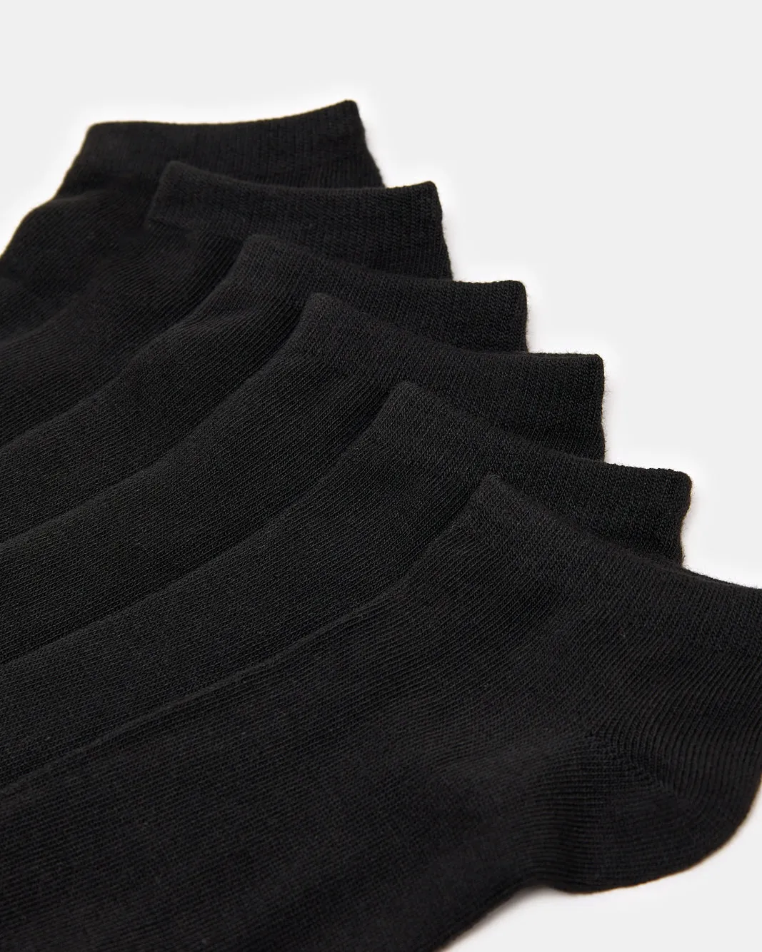 Men Black Ankle Length Socks Set (3 Pairs) sold by Redtag product image thumbnail 3
