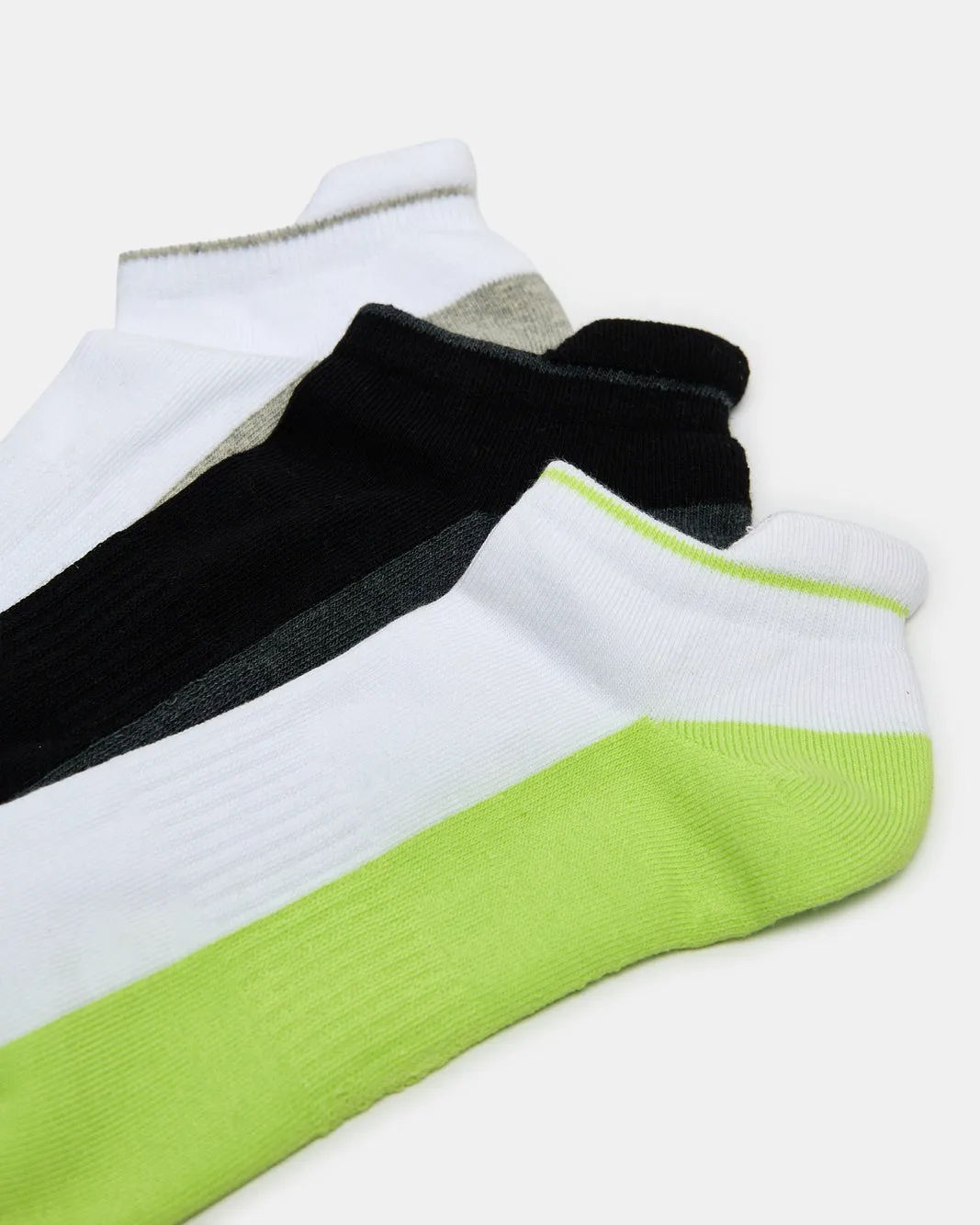 Men Assorted Ankle Sports Socks Half Terry (Pack Of 3) sold by Redtag product image thumbnail 3