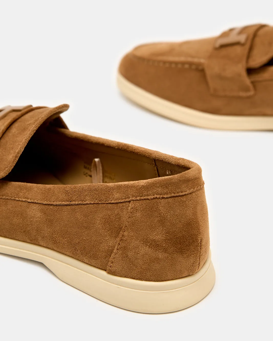 Women Brown Loafer With Metal Trim Upper sold by Redtag product image thumbnail 4