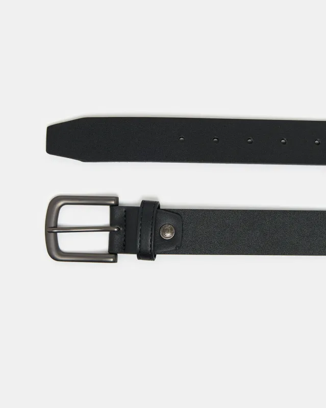 Men Black Belt Assorted sold by Redtag