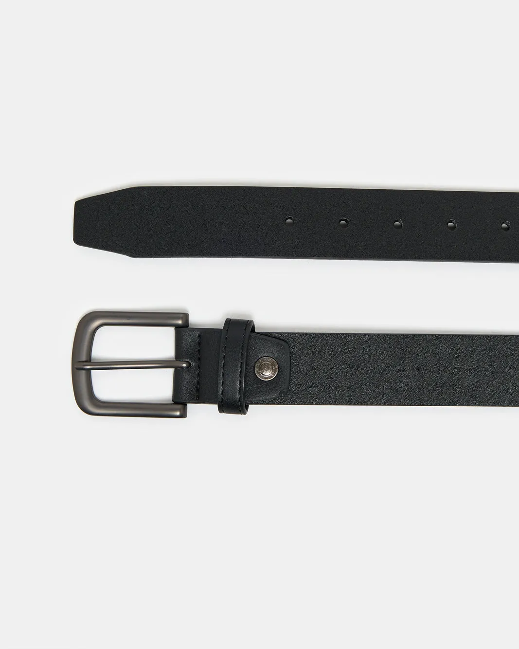 Men Black Belt Assorted sold by Redtag