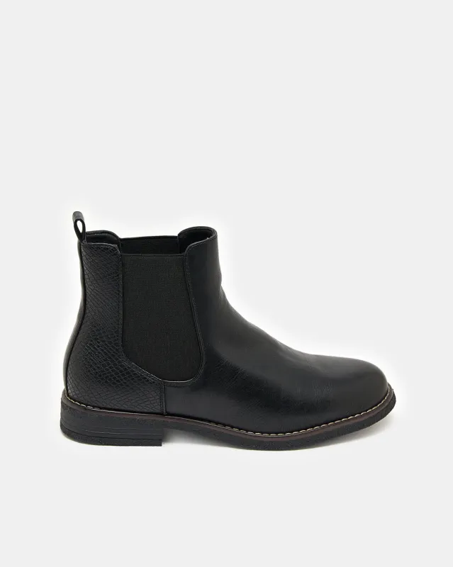 Women Black Chelsea Boot sold by Redtag
