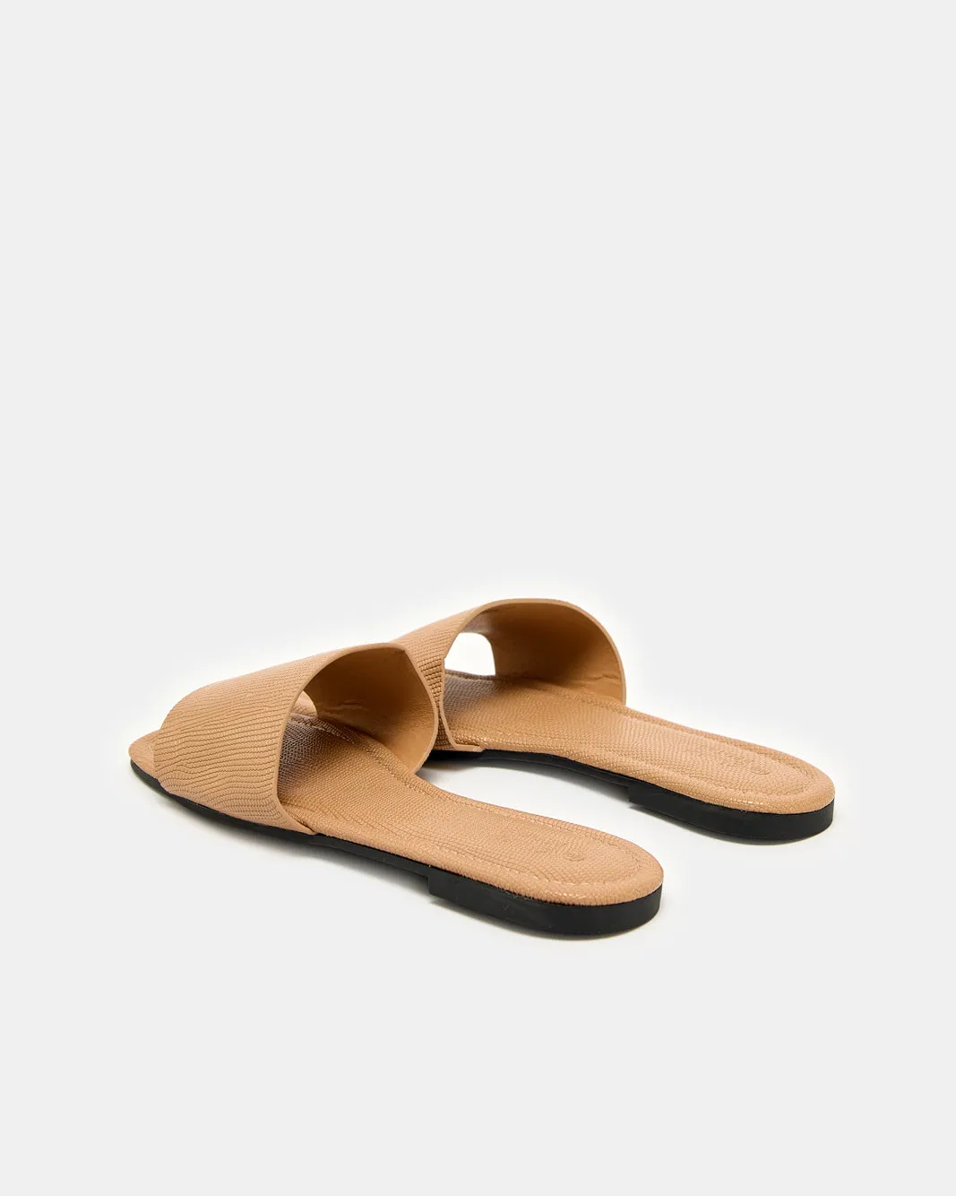 Women Taupe Textured Mule sold by Redtag product image thumbnail 4