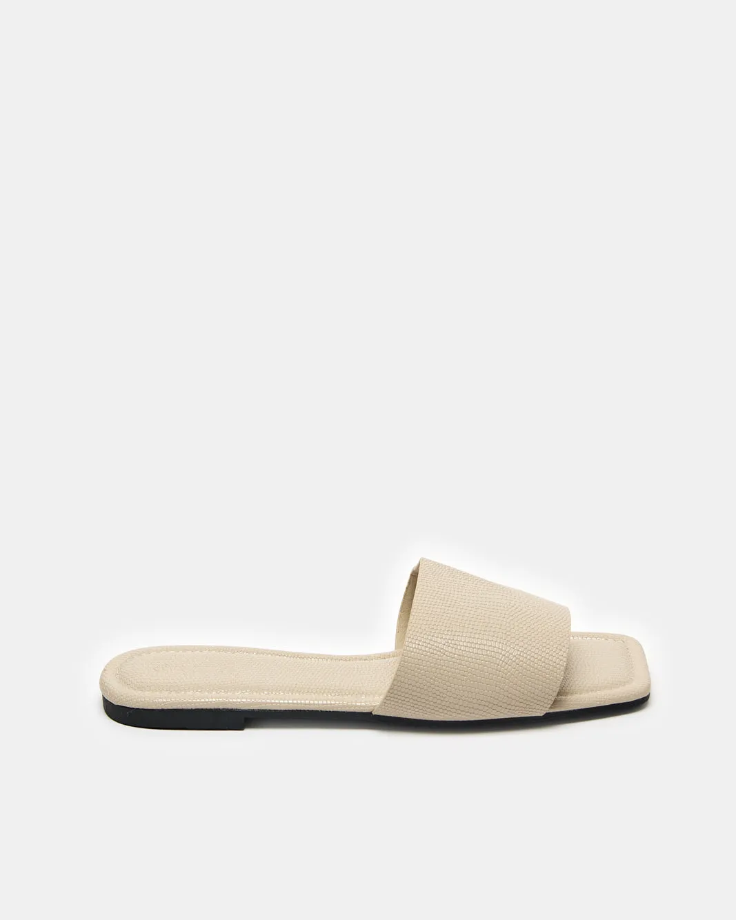 Women Ecru Textured Mule sold by Redtag