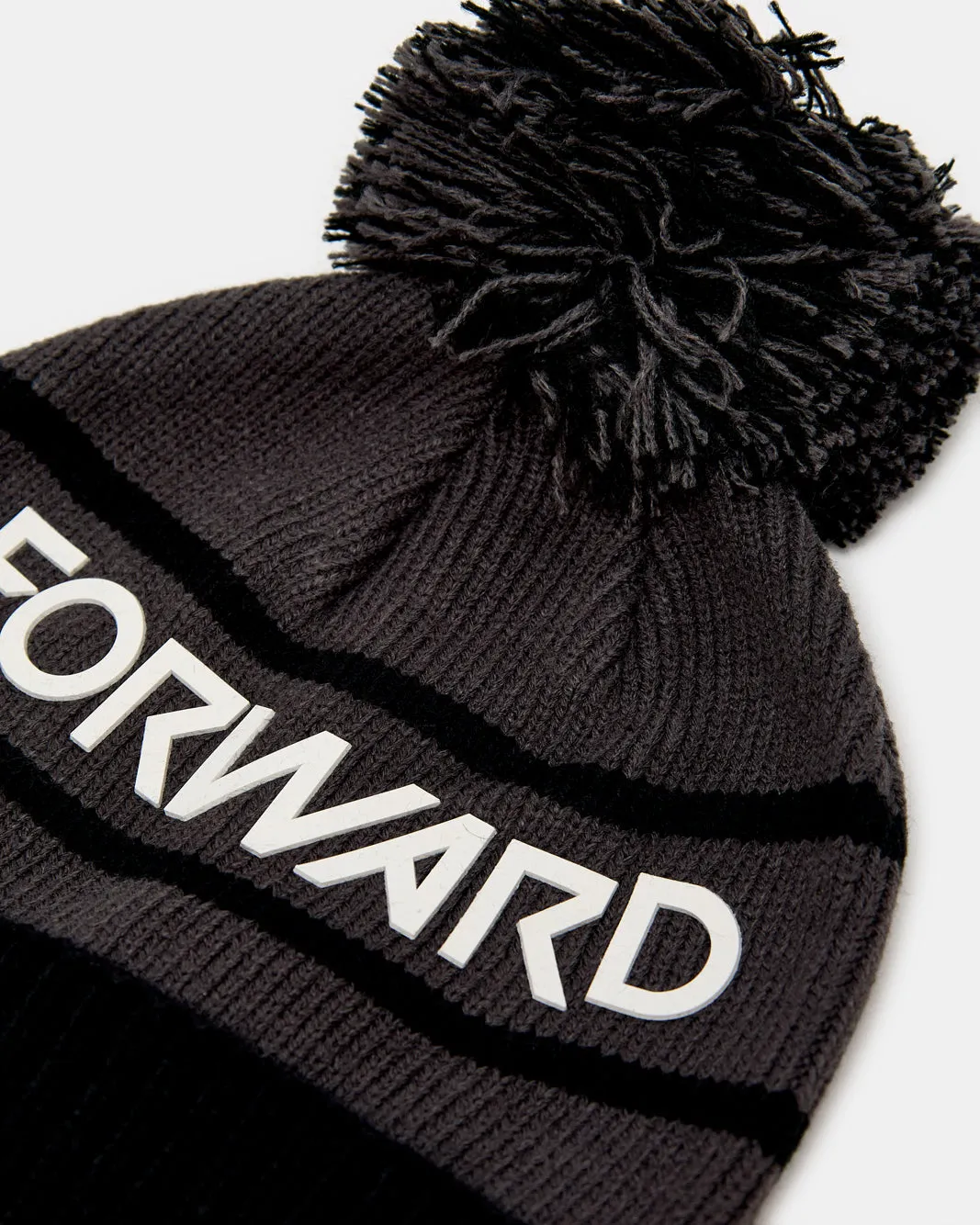 Men Charcoal Knitted Cap sold by Redtag product image thumbnail 4