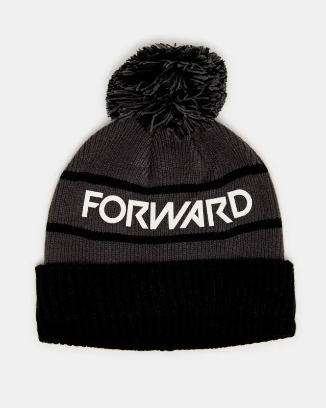 Men Charcoal Knitted Cap sold by Redtag