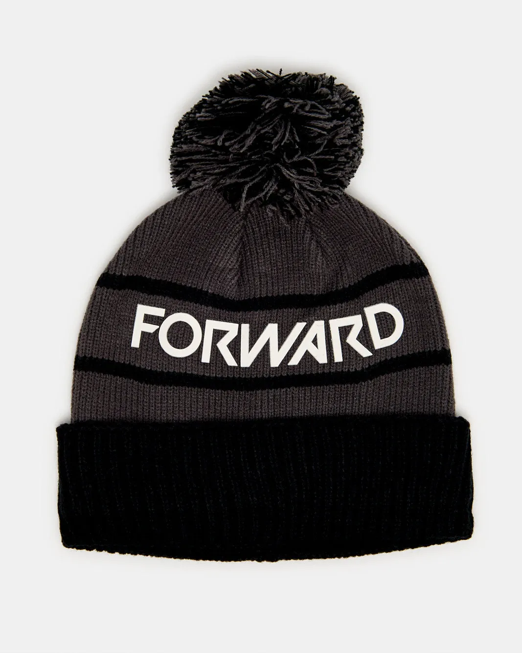 Men Charcoal Knitted Cap sold by Redtag