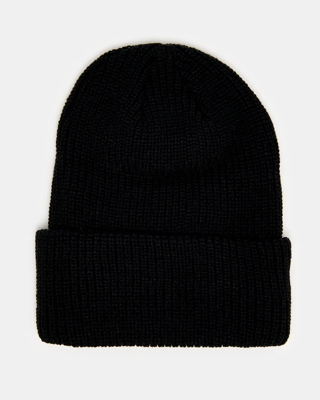 Men Black Knitted Cap sold by Redtag product image thumbnail 3