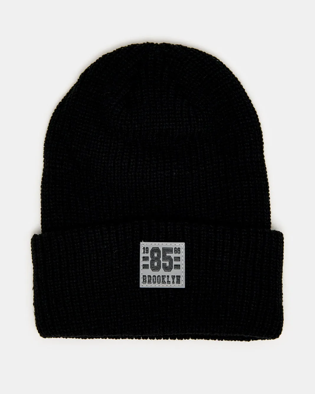 Men Black Knitted Cap sold by Redtag