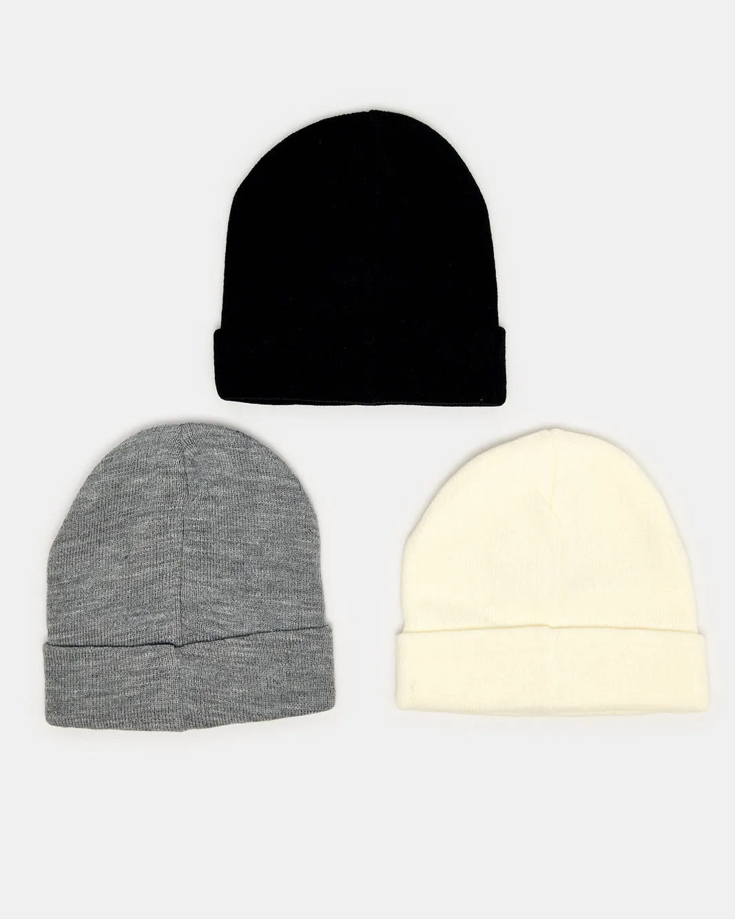 Men Assorted Knitted Cap Set (3 Piece) sold by Redtag product image thumbnail 3