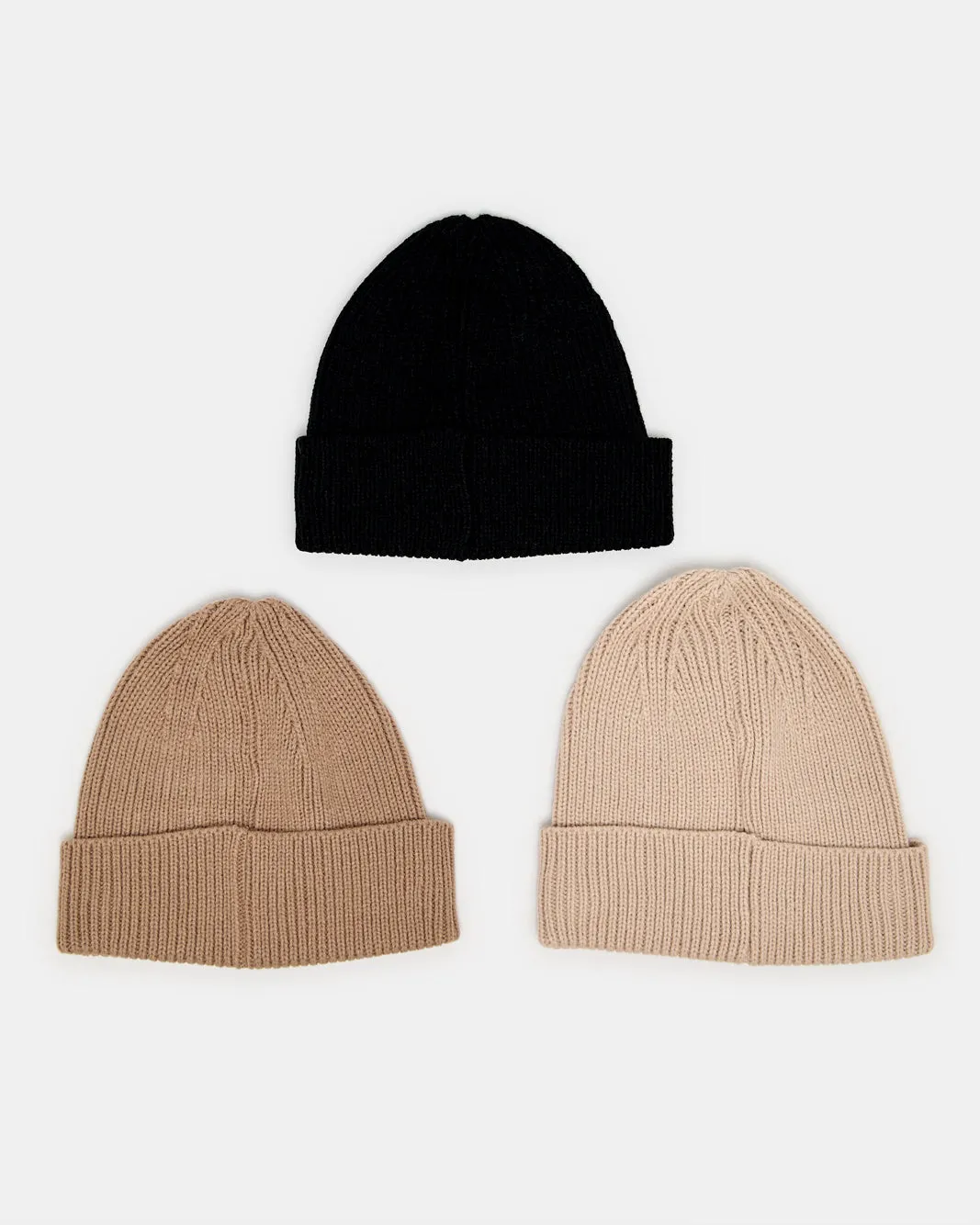 Men Assorted Knitted Cap Set (3 Piece) sold by Redtag product image thumbnail 3