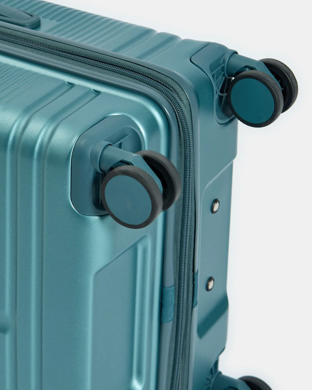 Teal Metallic Flo Canada Jasper Collection Luggage (20 Inch) sold by Redtag product image thumbnail 4