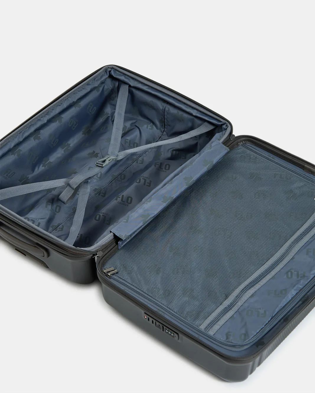 Black Metallic Flo Canada Jasper Collection Luggage (24 Inch) sold by Redtag product image thumbnail 4