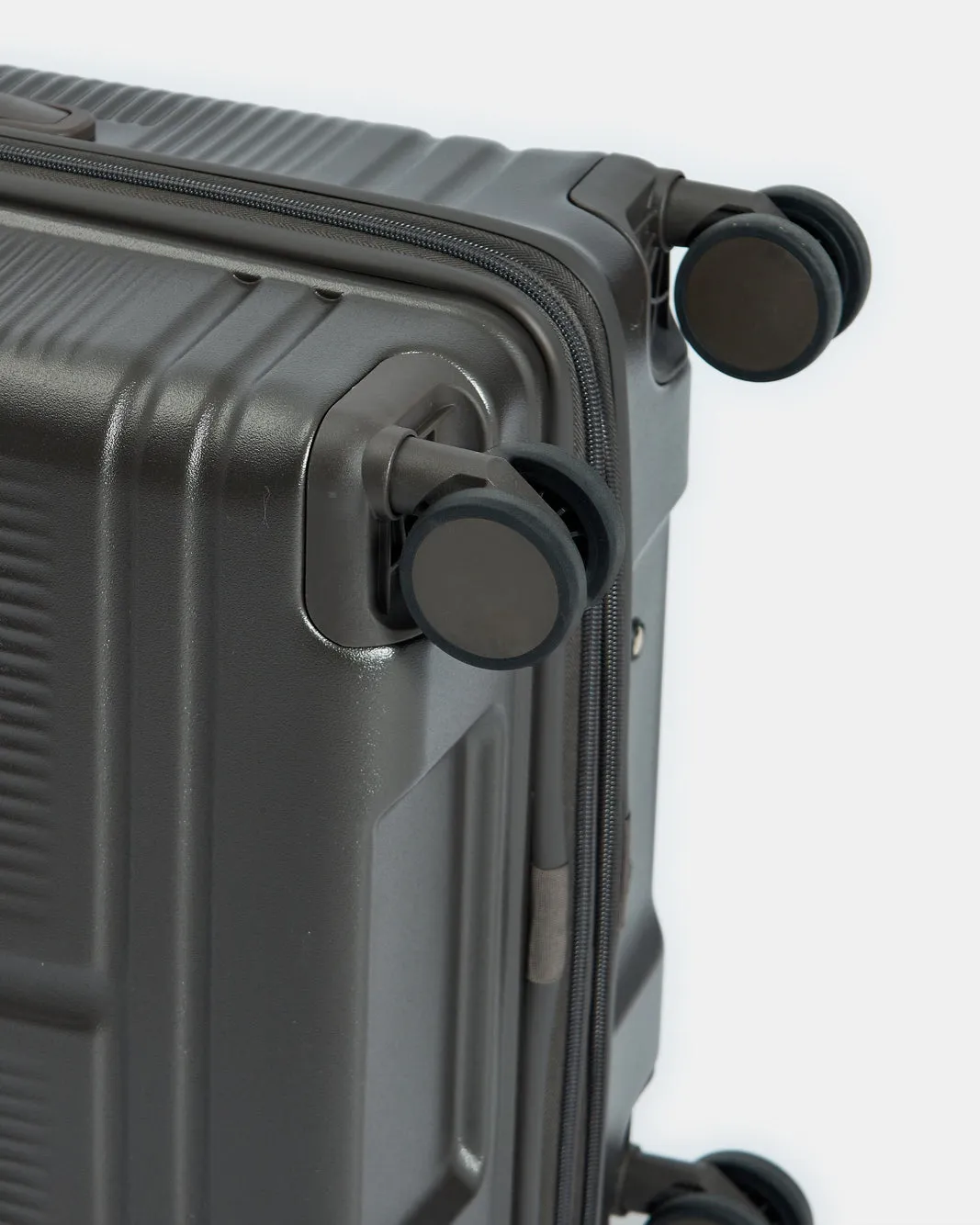 Black Metallic Flo Canada Jasper Collection Luggage (24 Inch) sold by Redtag product image thumbnail 3