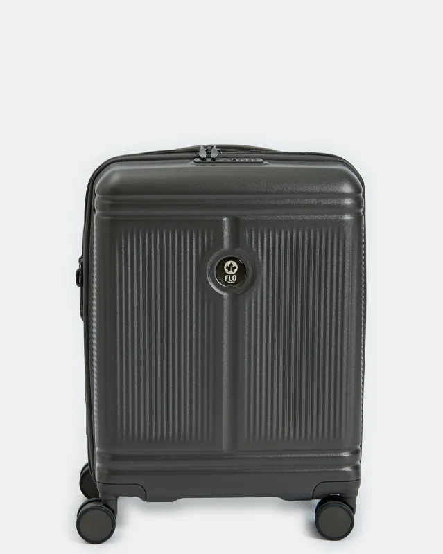Black Metallic Flo Canada Jasper Collection Luggage (20 Inch) sold by Redtag