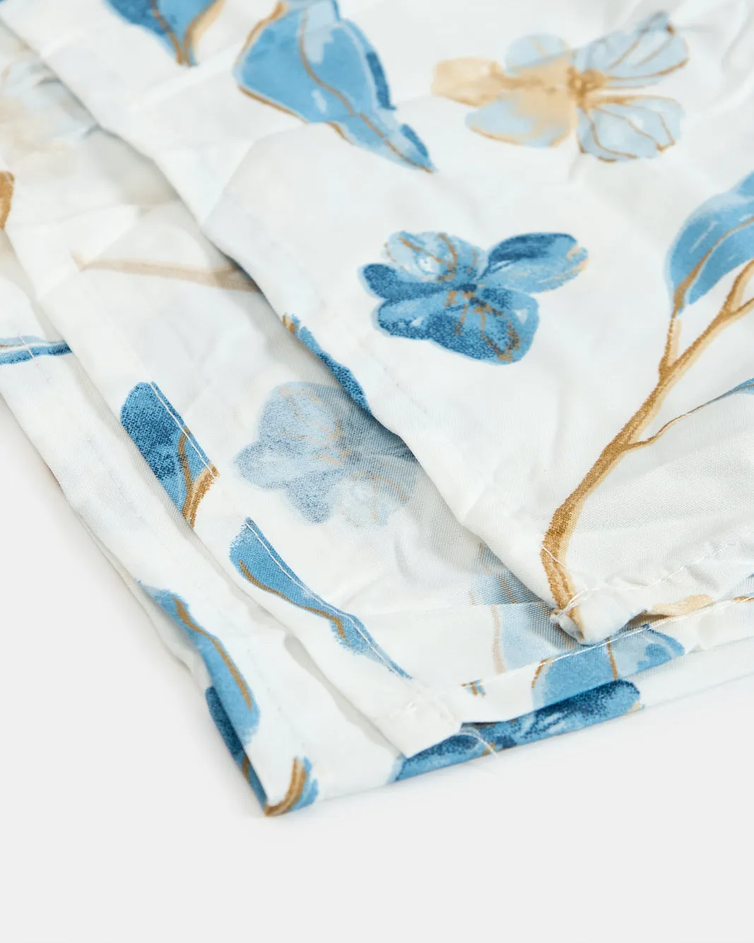 White And Blue 2 Piece Printed Flat Sheet (Single Size) sold by Redtag product image thumbnail 5
