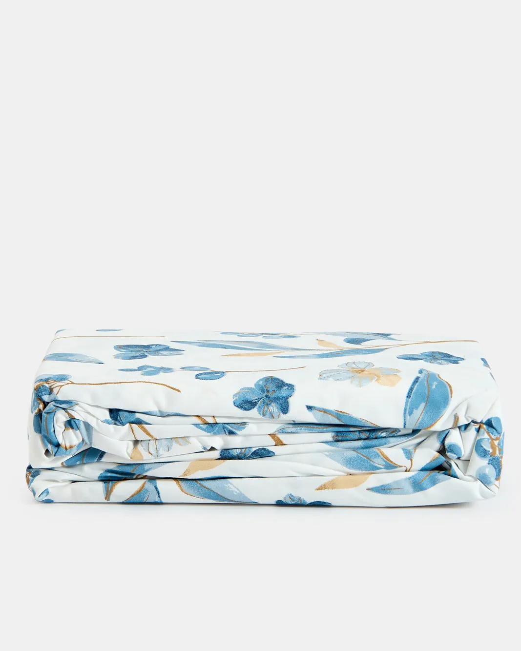White And Blue 2 Piece Printed Flat Sheet (Single Size) sold by Redtag product image thumbnail 3