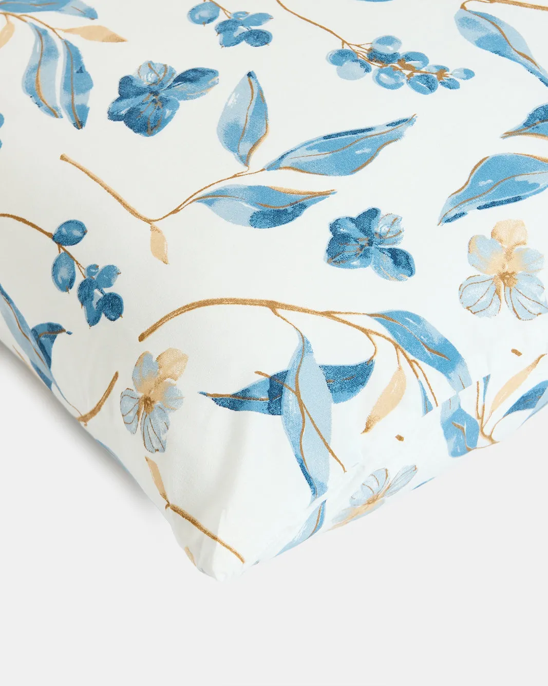 White And Blue 2 Piece Printed Flat Sheet (Single Size) sold by Redtag product image thumbnail 4